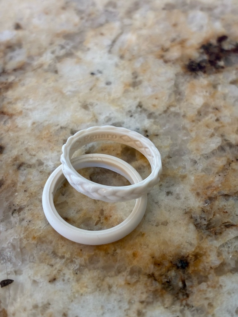 Silicone Stackable Nurse Doctor Workout Safe Breathable Women’s Ring Size 6 New